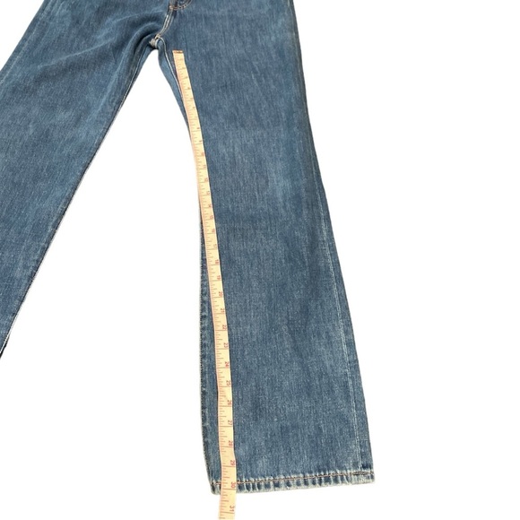 LEVI’S 1950'S 701* WOMEN'S JEANS selvedge Worn In Blue -Medium Wash size 28 - Picture 9 of 10